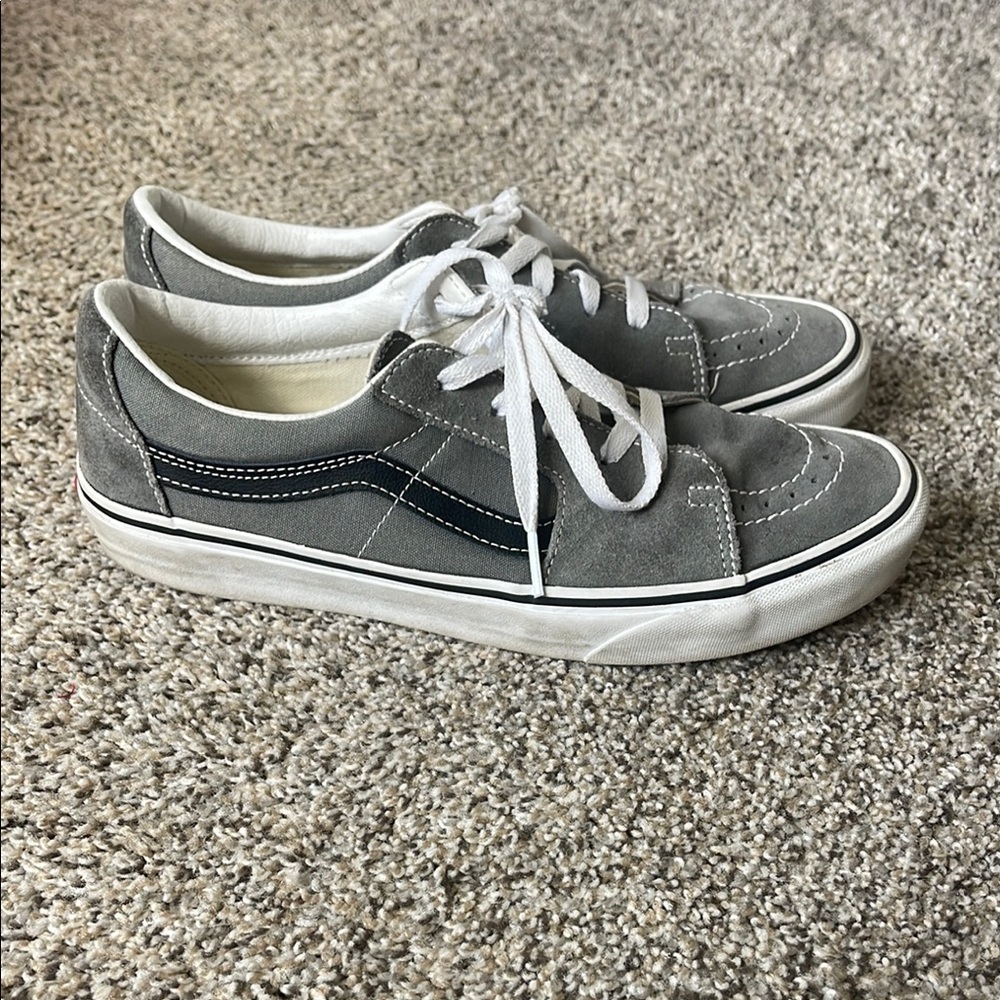 Vans Gray/Black/White Men's Sneakers